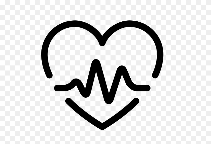 512x512 Heart Pulse, Pulse, Sawtooth Icon With Png And Vector Format - Pulse PNG