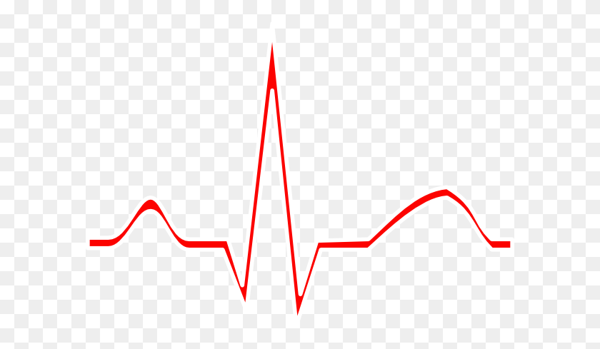 600x429 Heart Rate Clipart - Heartbeat Clipart Black And White