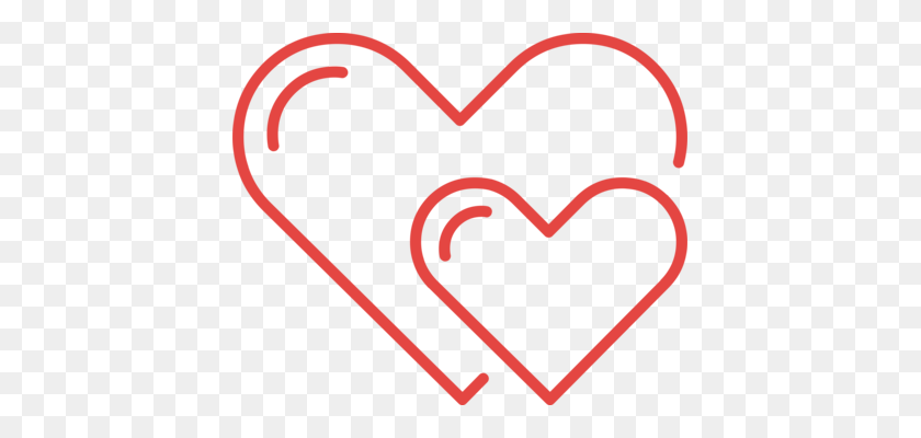 415x340 Сердце Красное День Святого Валентина Форма - Йосемитский Клипарт
