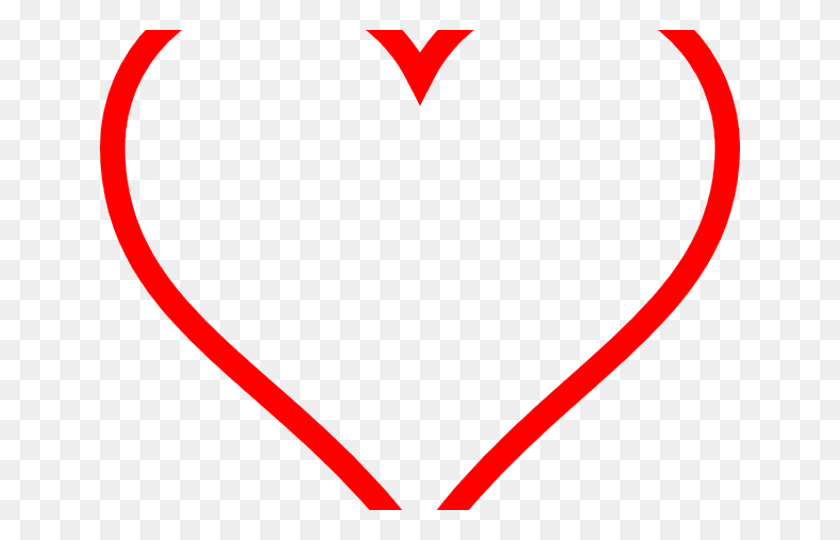 640x480 Heart Shaped Clipart - Volleyball Heart Clipart
