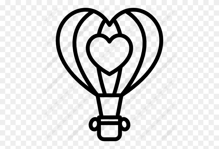Download Heart Shaped Hot Air Balloon Hot Air Balloon Black And White Clipart Stunning Free Transparent Png Clipart Images Free Download