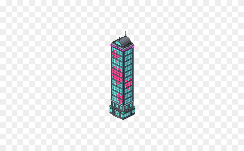 460x460 Heart Skyscraper - Skyscraper PNG