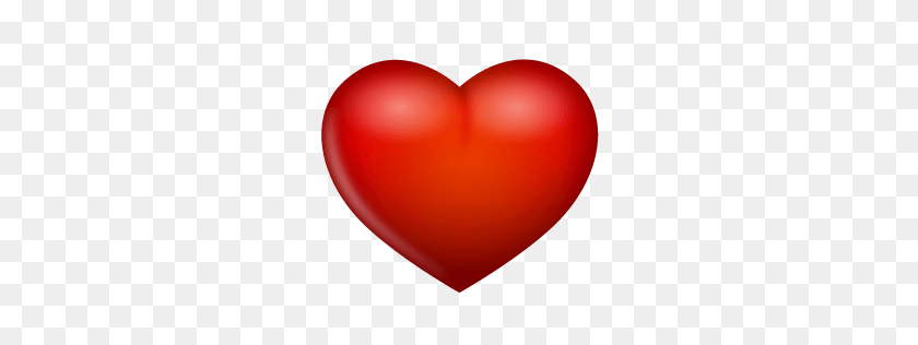 256x256 Heart Sticker For Facebook Id - Facebook Heart PNG