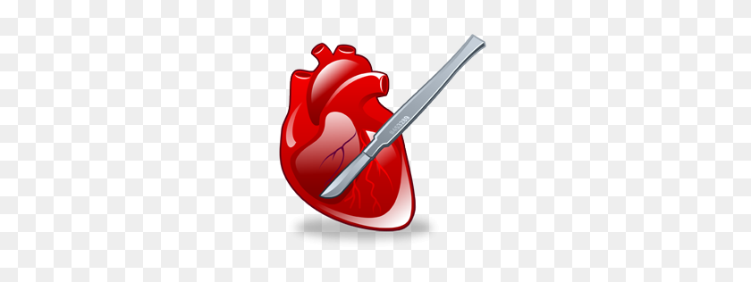 256x256 Heart Surgery Clipart - Medical Heart Clipart
