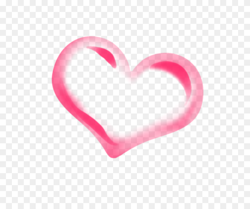 640x640 Сердце На Прозрачном Фоне Значок, Сердце Png Прозрачный, Розовый - Настоящее Сердце Png