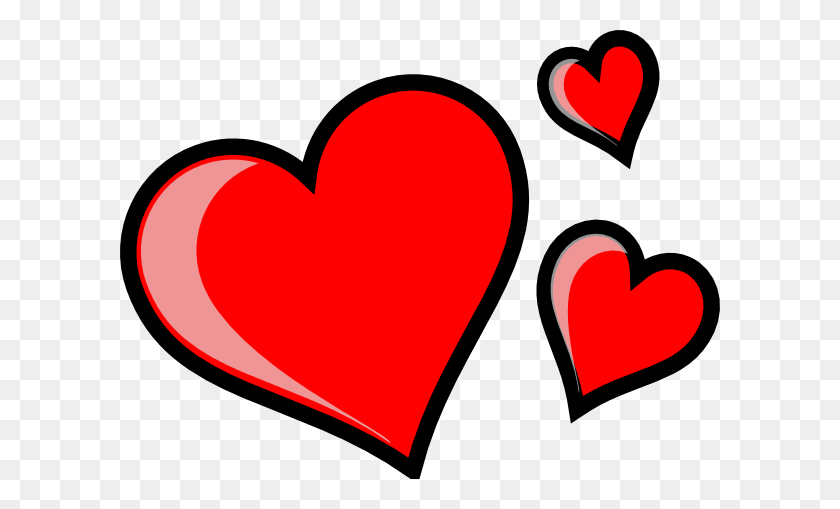 600x449 Heart Transparent Png Pictures - Simple Heart Clipart