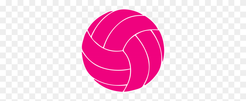 288x286 Heart Volleyball Clipart - Volleyball Clipart Free
