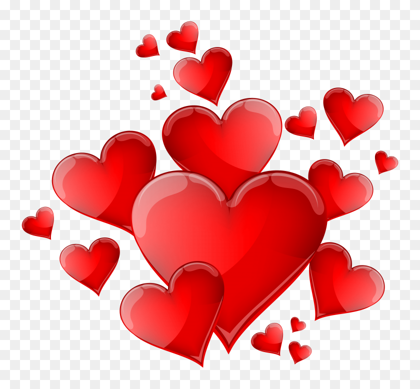 5000x4604 Heart With Transparent Background Clip Art - Wedding Hearts Clipart