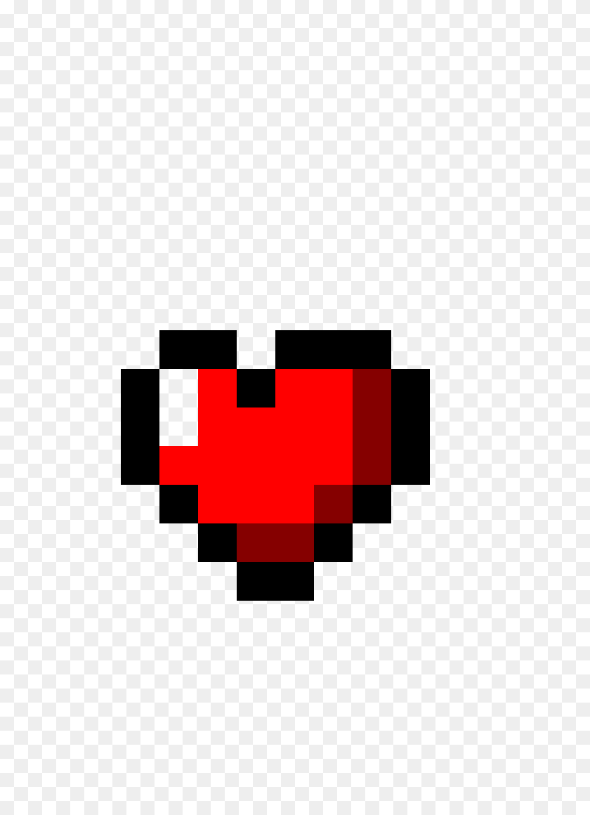 715x1100 Heart Zelda Pixel Art Maker - Zelda Heart PNG