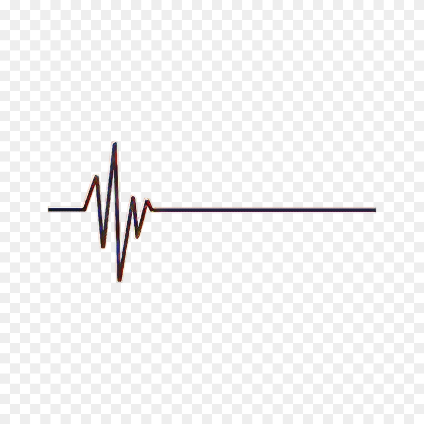 1266x1266 Heartbeat Line Stickers Decoration - Heartbeat Line PNG