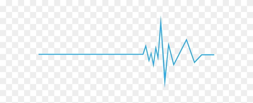 595x283 Heartbeat Png Hd Transparent Heartbeat Imágenes Hd - Línea Azul Png