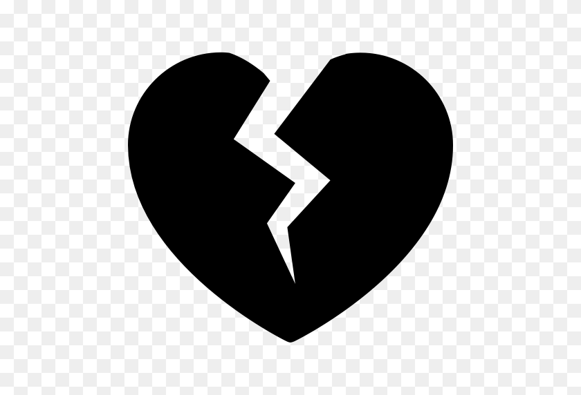 512x512 Heartbreak, Heartbreak, Heartbreak Icon With Png And Vector - Heartbreak Png