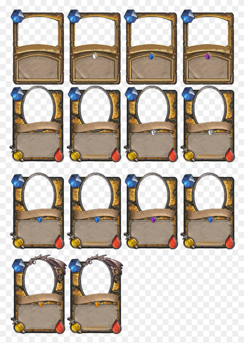 994x1430 Hearthstone Empty Cards - Hearthstone PNG