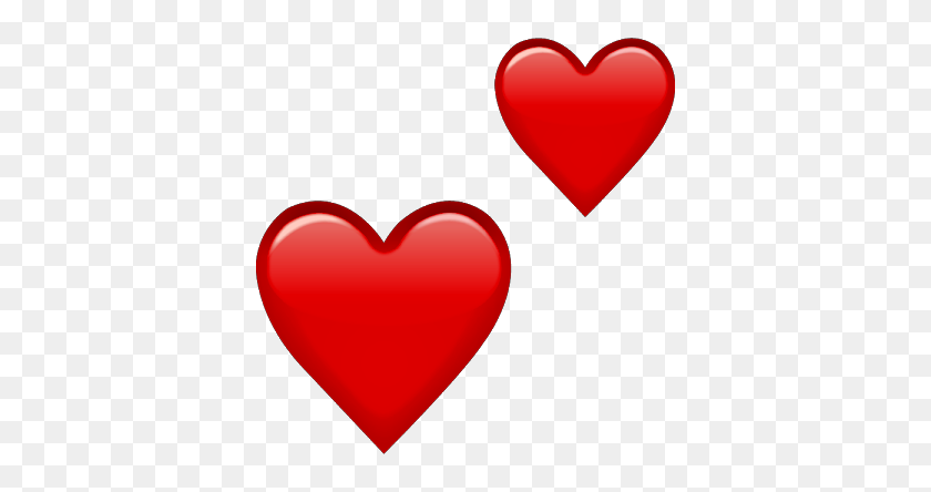 384x384 Сердца Corazones Сердце Corazon Симпатичные Линдо Красный Rojo Emoj - Корасон Клипарт