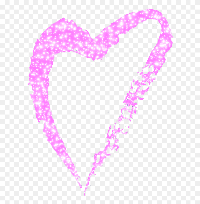 614x795 Hearts Heart Glittery Glitter Sparkle Sparkles Sparkley - Pink Sparkles PNG