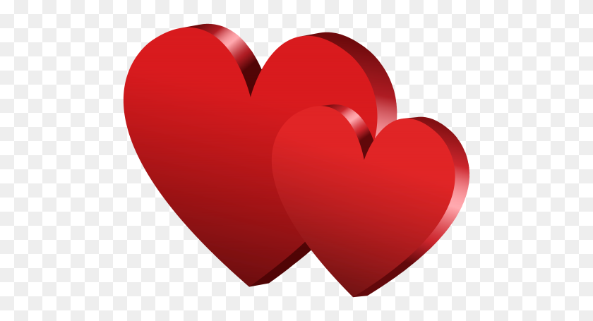 500x395 Hearts Heart, Happy Heart - Heart Disease Clipart