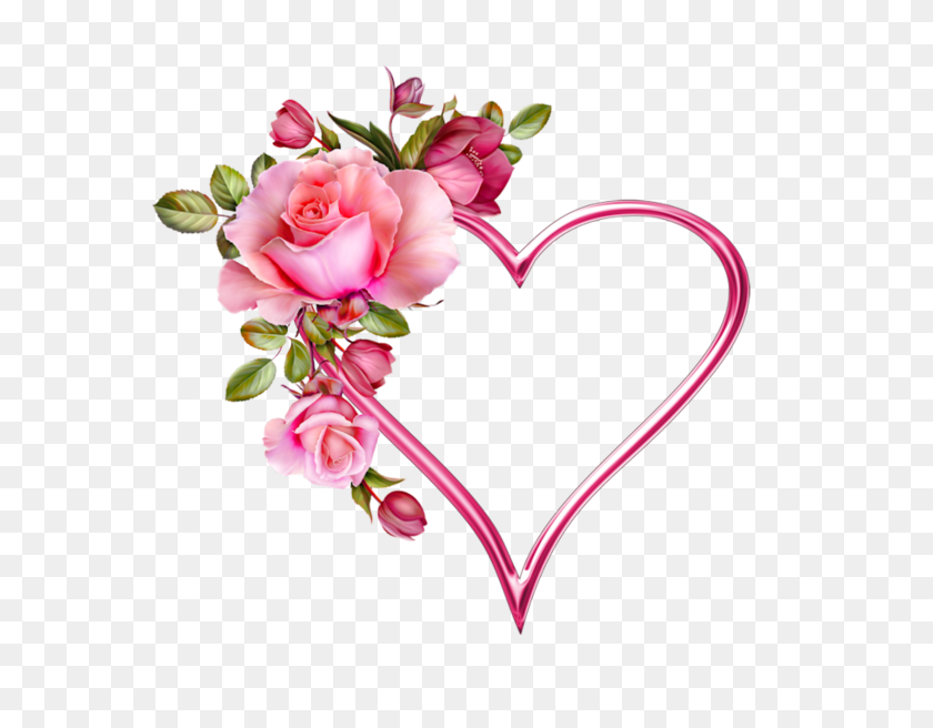 600x596 Hearts Heart, Tattoos - Flower Tattoo PNG