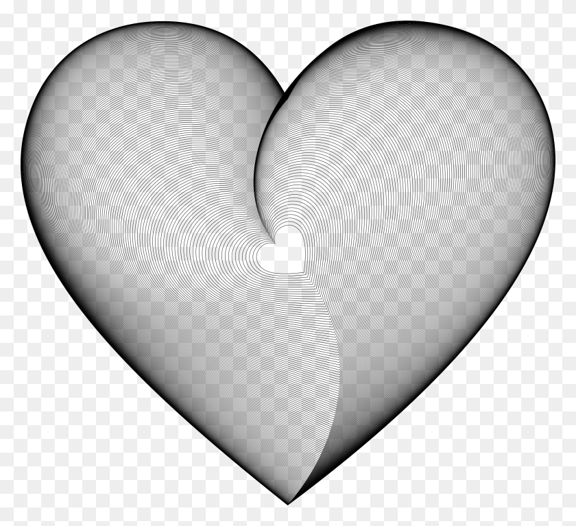 2356x2138 Hearts In Heart Line Art Icons Png - Heart Line PNG
