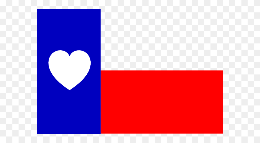 600x401 Hearttexasflag Clip Art - Texas Border Clipart