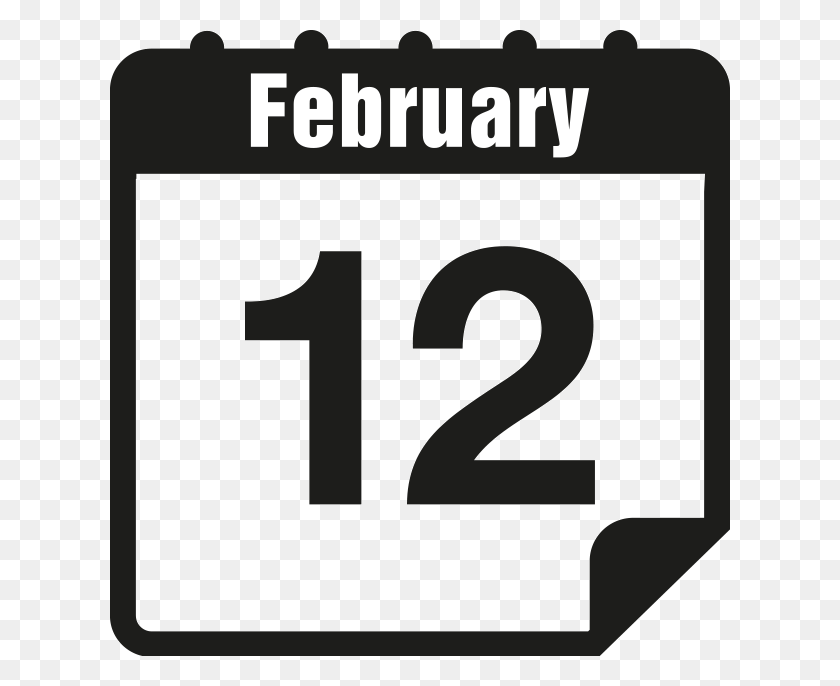 626x626 Heat Clipart February Calendar - February Images Clip Art