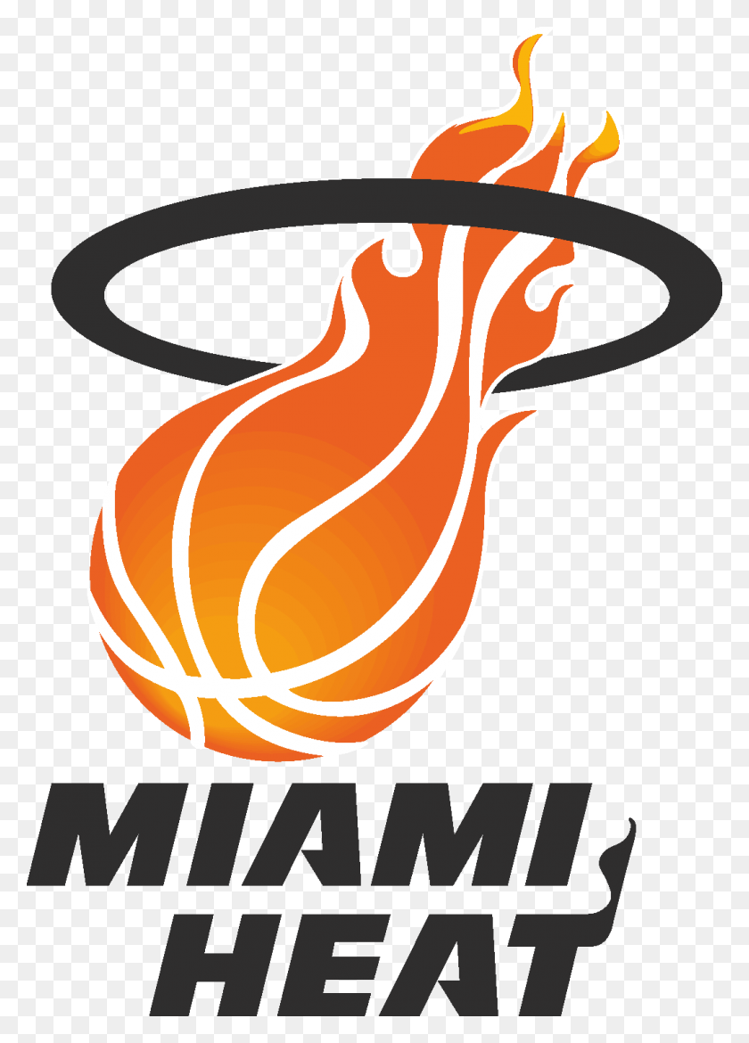 1049x1494 Heat Logo - Miami Heat Logo PNG