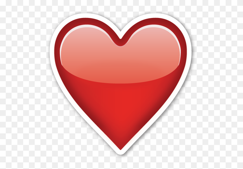528x523 Heavy Black Heart Emoji Heart, Black Heart And Emoji - Black Heart Emoji PNG