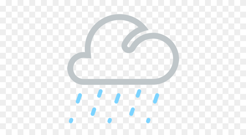 400x400 Heavy Rain Gone, Dreary Weather Continues - Weather Clip Art