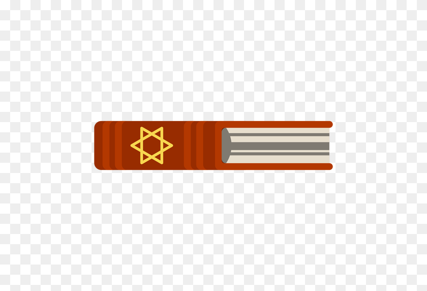 512x512 Icono De Libro De La Biblia Hebrea - Estrella Judía Png
