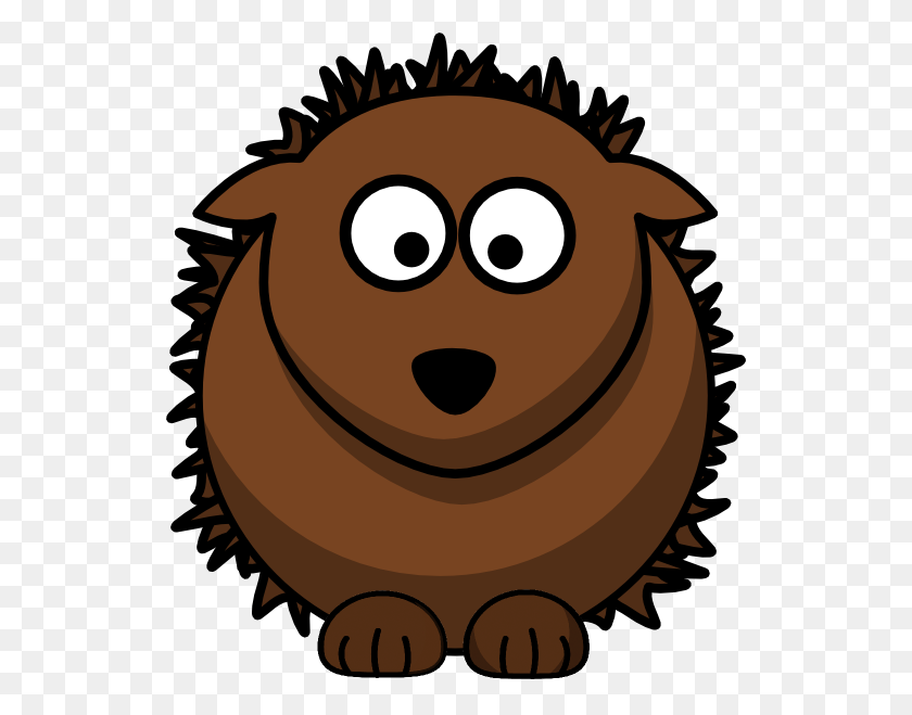 534x599 Hedgehog Clipart - Brownie Clipart
