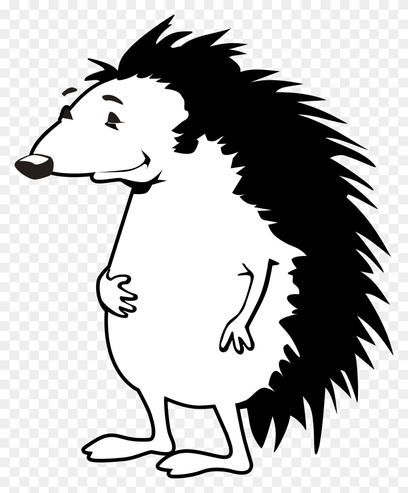 1979x2418 Hedgehog Clipart Free - Hedgehog Clipart