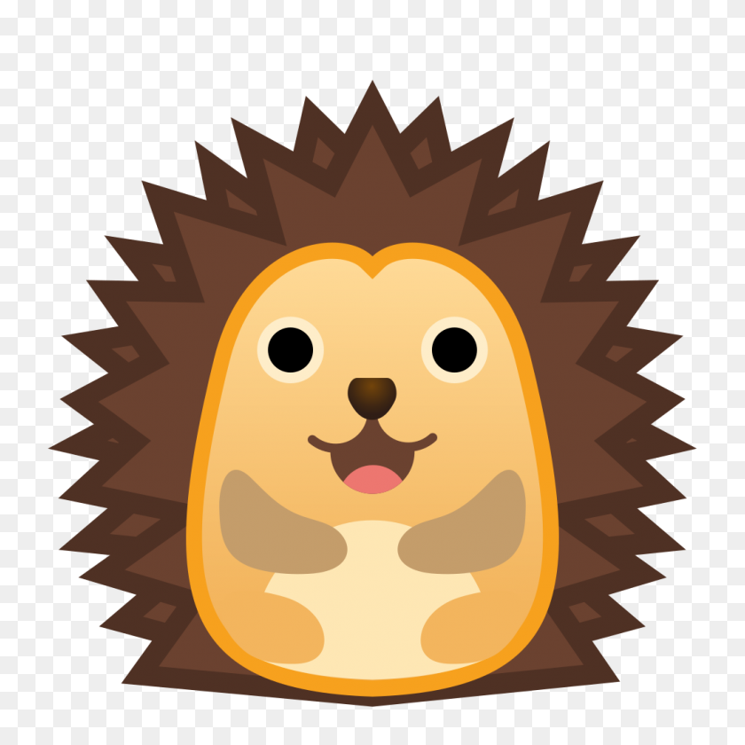 1024x1024 Hedgehog Icon Noto Emoji Animals Nature Iconset Google - Hedgehog PNG