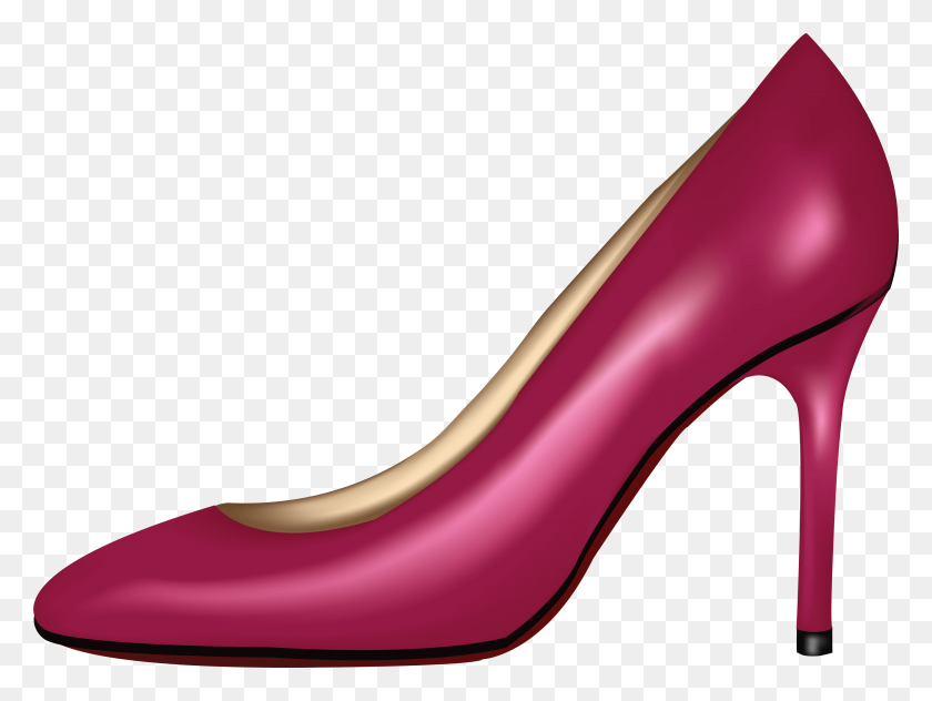 3501x2568 Heels Clipart Woman Shoe - Ballet Shoes PNG