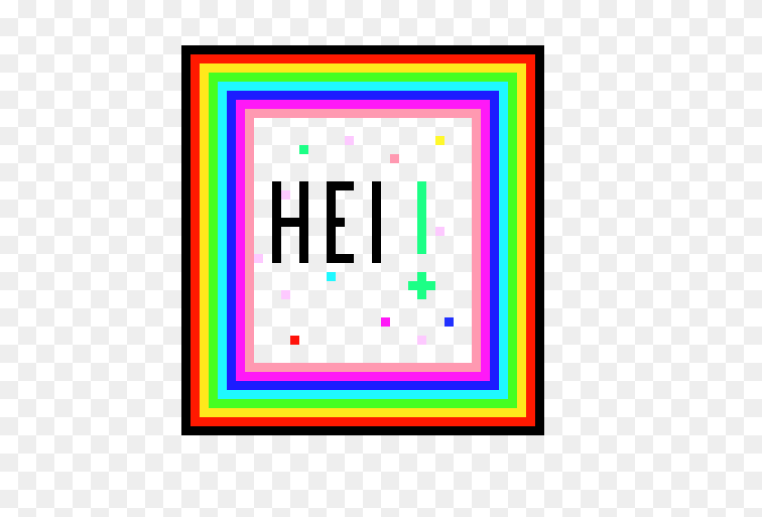 520x510 Hei Pixel Art Maker - Hei Hei PNG