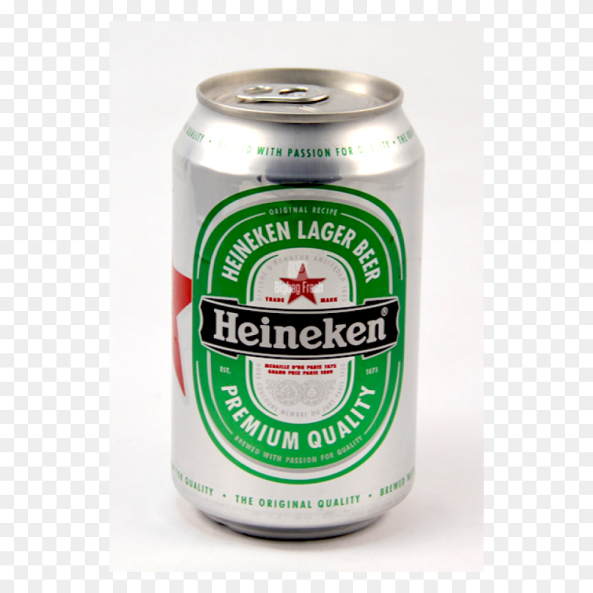 1000x1000 Heineken Beer Can Approved Food - Beer Can PNG