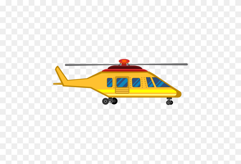 512x512 Helicóptero De La Aeronave Clipart - Helicóptero Png