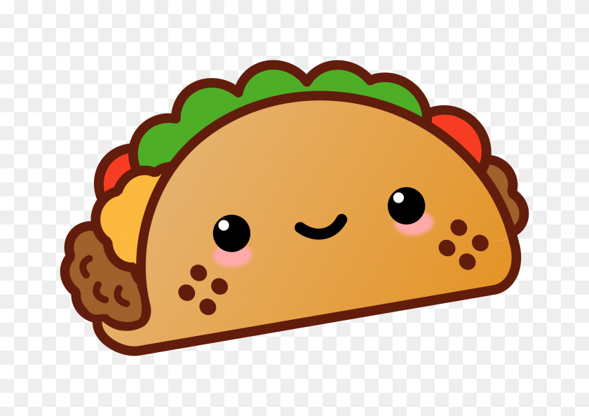 2400x1643 Hell Yea Tacos !! - Taco Clipart Png