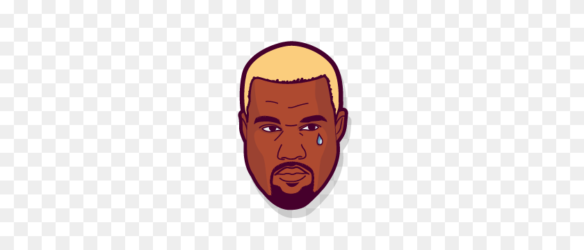 300x300 Hello Brooklyn - Kanye Face PNG