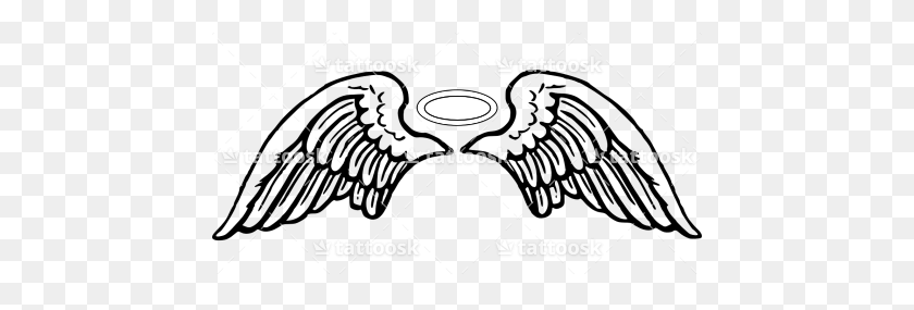 Hello Kitty Angel Tattoo Design Angel Wings Clip Art Stunning Free Transparent Png Clipart Images Free Download
