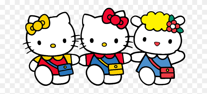 680x324 Hello Kitty Clip Art Cartoon Clip Art - Kitty Clipart
