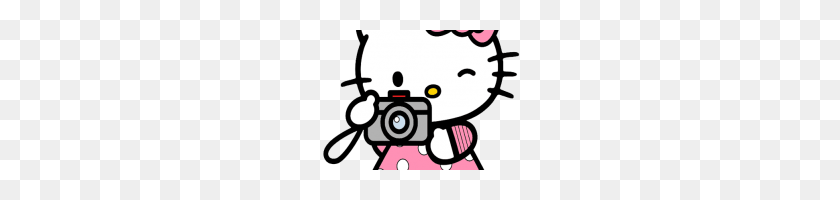 200x140 Hello Kitty Clip Libre De Hello Kitty Clipart Y Gráficos Vectoriales - Hello Clipart