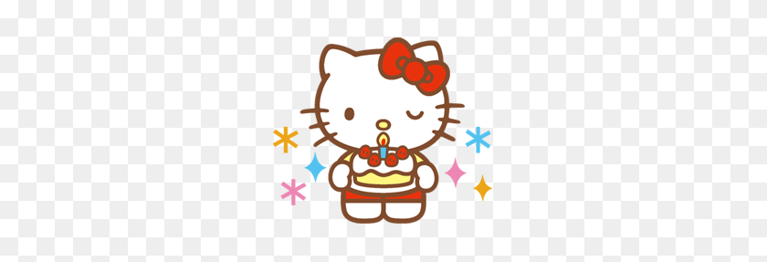 Hello Kitty Happy Birthday Png Happy Birthday World - Happy Birthday PNG Images