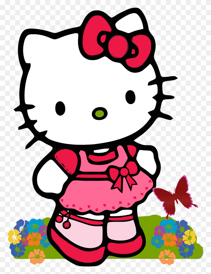 1215x1600 Hello Kitty Is Not A Cat Shes A Cute Cartoon Character! Hello - Not Clipart