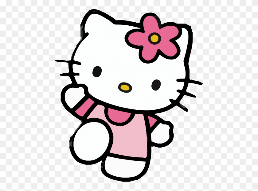 481x565 Hello Kitty Png - Hello Kitty Clipart