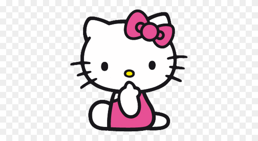 400x400 Hello Kitty Sideview Transparent Png - Hello Kitty Clipart