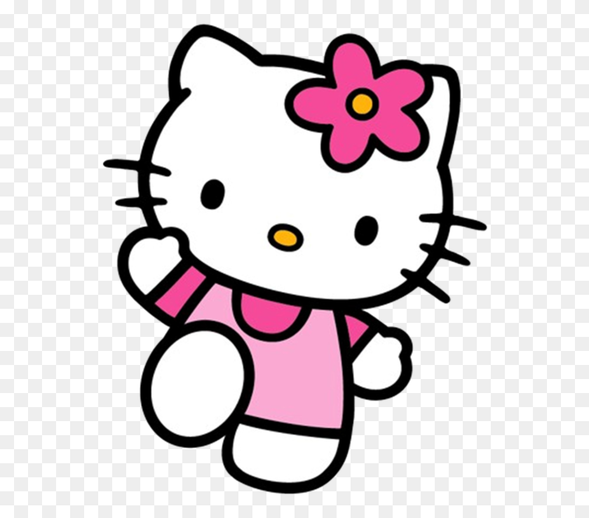 552x678 Hello Kitty Появится На Заказном Японском Сверхскоростном Экспрессе - Черно-Белый Клипарт Hello Kitty