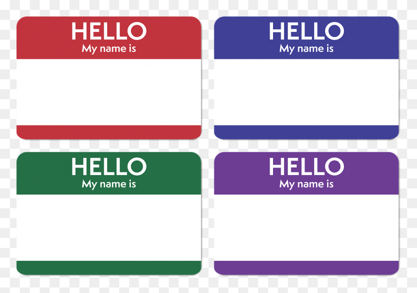 960x654 Hello My Name Is Sticker Png Png Image - Hello My Name Is PNG