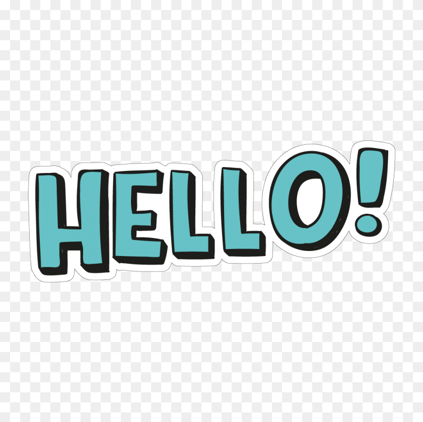 1000x1000 Hello Png Photo Png Arts - Hello PNG