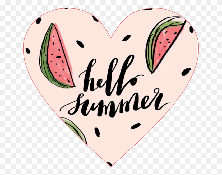 665x603 Hello Summer Sticker Challenge - Hello Summer Clipart