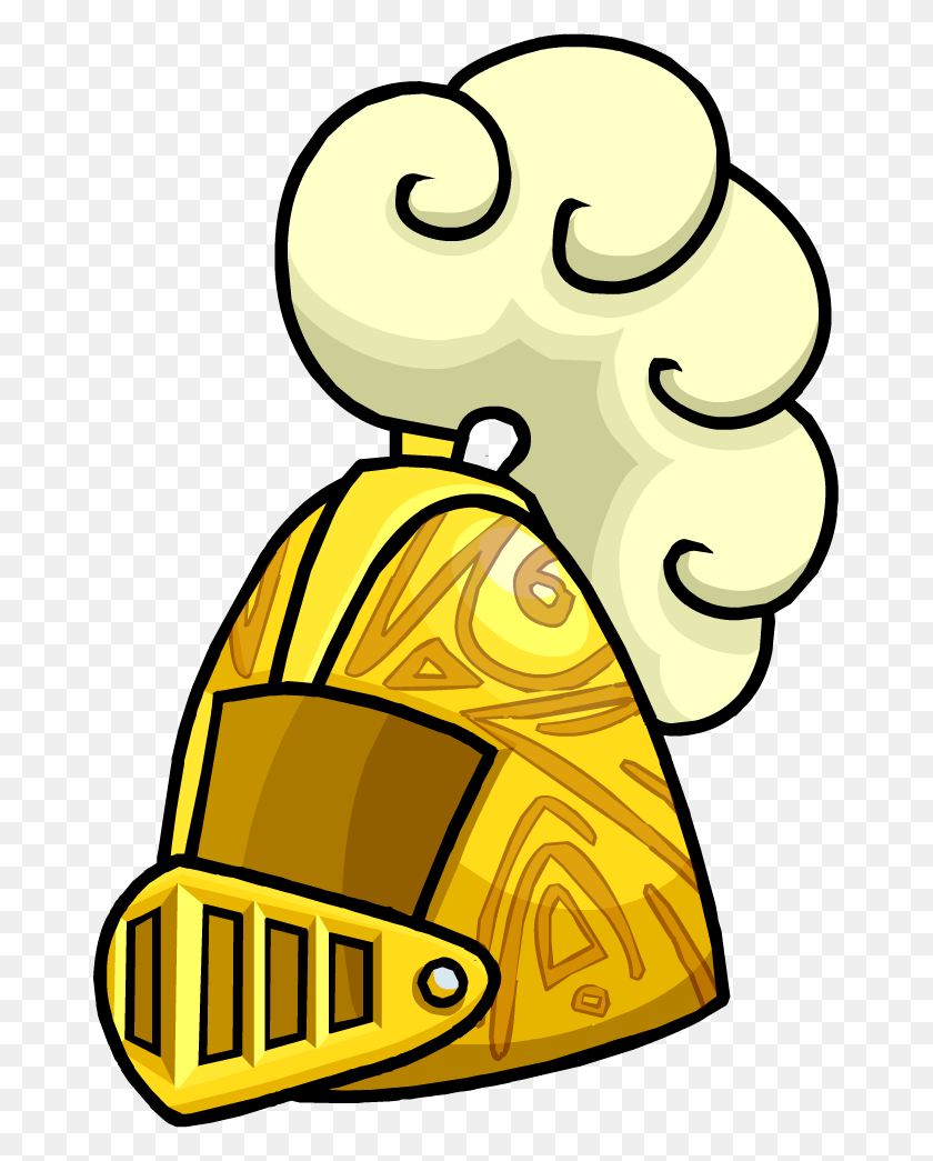 Золотой шлем рыцаря