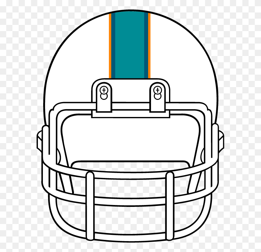 605x750 Casco Clipart Miami Dolphins - Miami Dolphins Png
